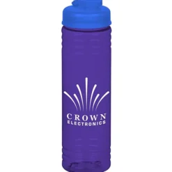 Halcyon Water Bottle with Flip Drink Lid - 24 oz