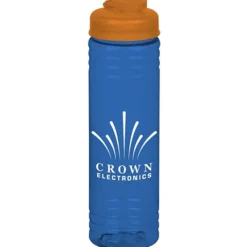 Halcyon Water Bottle with Flip Drink Lid - 24 oz