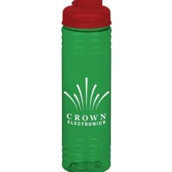 Halcyon Water Bottle with Flip Drink Lid - 24 oz