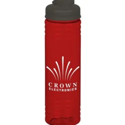 Halcyon Water Bottle with Flip Drink Lid - 24 oz
