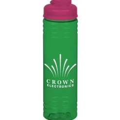 Halcyon Water Bottle with Flip Drink Lid - 24 oz