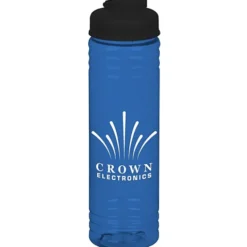 Halcyon Water Bottle with Flip Drink Lid - 24 oz
