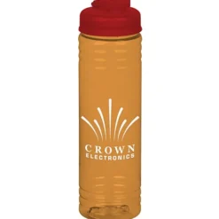 Halcyon Water Bottle with Flip Drink Lid - 24 oz