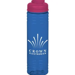 Halcyon Water Bottle with Flip Drink Lid - 24 oz