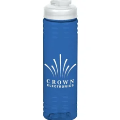 Halcyon Water Bottle with Flip Drink Lid - 24 oz