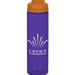 Halcyon Water Bottle with Flip Drink Lid - 24 oz