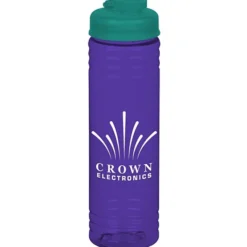 Halcyon Water Bottle with Flip Drink Lid - 24 oz