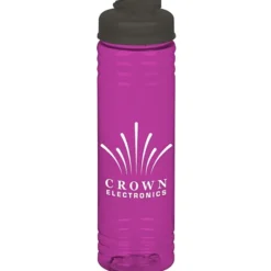 Halcyon Water Bottle with Flip Drink Lid - 24 oz