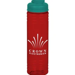 Halcyon Water Bottle with Flip Drink Lid - 24 oz