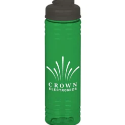Halcyon Water Bottle with Flip Drink Lid - 24 oz