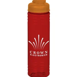 Halcyon Water Bottle with Flip Drink Lid - 24 oz