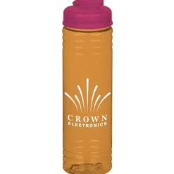 Halcyon Water Bottle with Flip Drink Lid - 24 oz