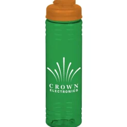 Halcyon Water Bottle with Flip Drink Lid - 24 oz