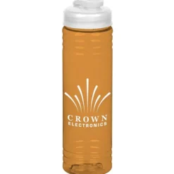 Halcyon Water Bottle with Flip Drink Lid - 24 oz