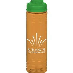 Halcyon Water Bottle with Flip Drink Lid - 24 oz