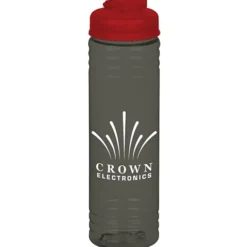 Halcyon Water Bottle with Flip Drink Lid - 24 oz
