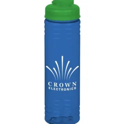 Halcyon Water Bottle with Flip Drink Lid - 24 oz