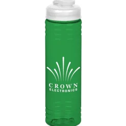 Halcyon Water Bottle with Flip Drink Lid - 24 oz