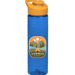 Halcyon Water Bottle with Flip Carry Lid - 24 oz - Full Color