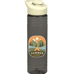 Halcyon Water Bottle with Flip Carry Lid - 24 oz - Full Color