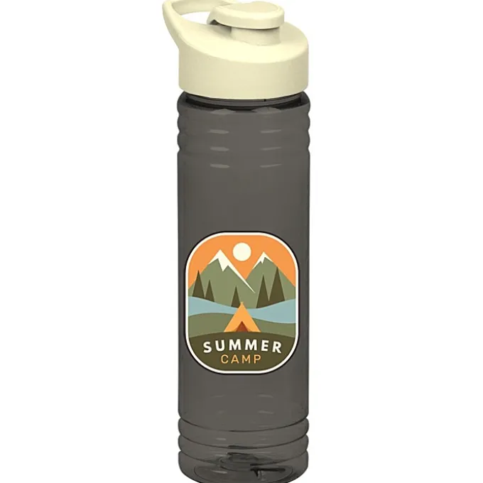 Halcyon Water Bottle with Flip Carry Lid - 24 oz - Full Color