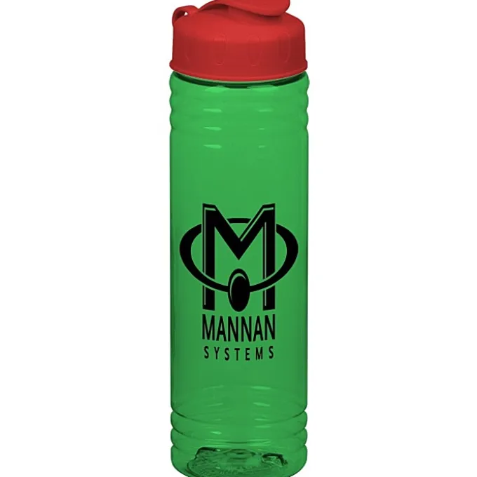 Halcyon Water Bottle with Flip Lid - 24 oz