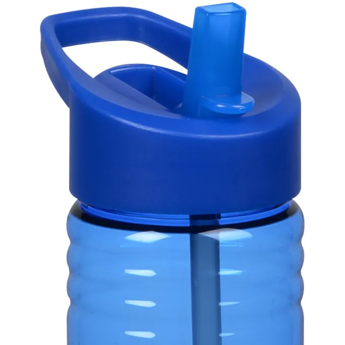 Halcyon Water Bottle with Flip Straw Lid - 24 oz - Full Color