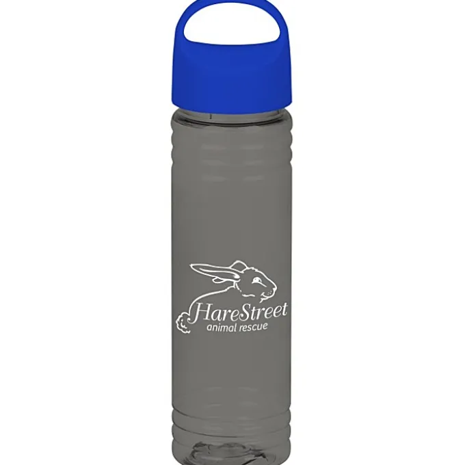 Halcyon Water Bottle with Oval Crest Lid - 24 oz