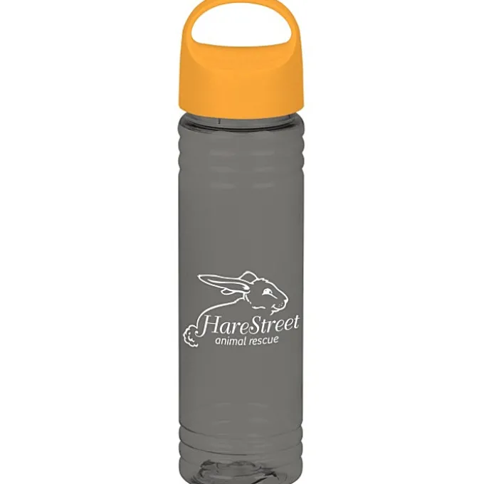 Halcyon Water Bottle with Oval Crest Lid - 24 oz