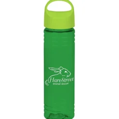 Halcyon Water Bottle with Oval Crest Lid - 24 oz