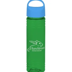 Halcyon Water Bottle with Oval Crest Lid - 24 oz
