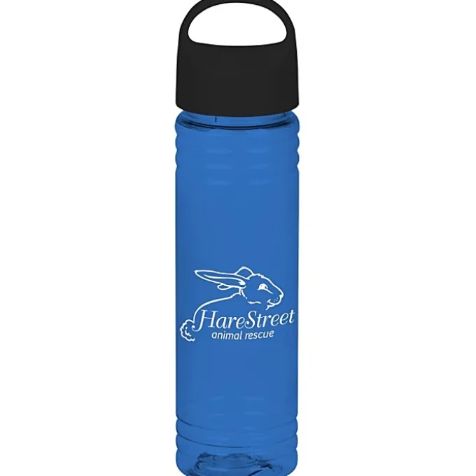 Halcyon Water Bottle with Oval Crest Lid - 24 oz