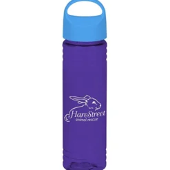 Halcyon Water Bottle with Oval Crest Lid - 24 oz