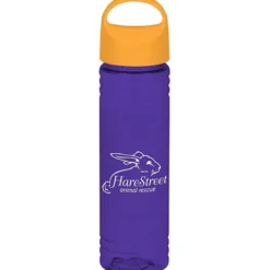 Halcyon Water Bottle with Oval Crest Lid - 24 oz