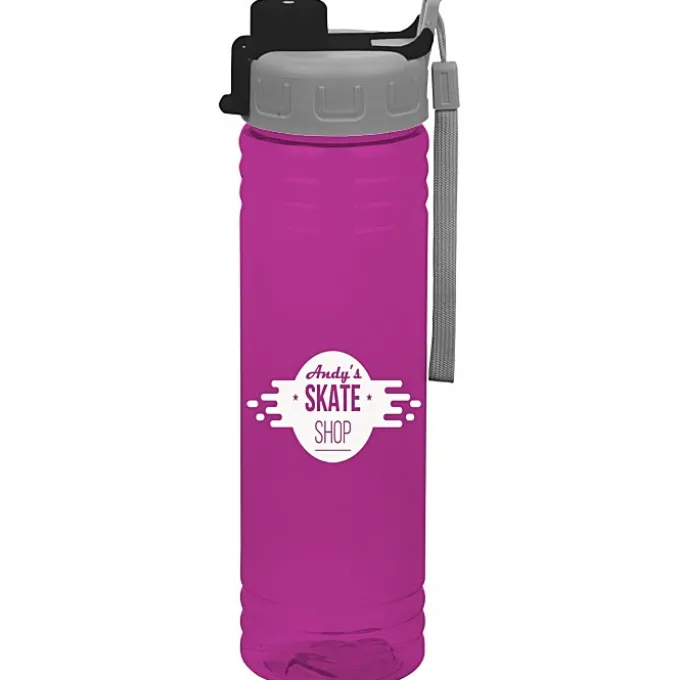Halcyon Water Bottle with Quick Snap Lid - 24 oz