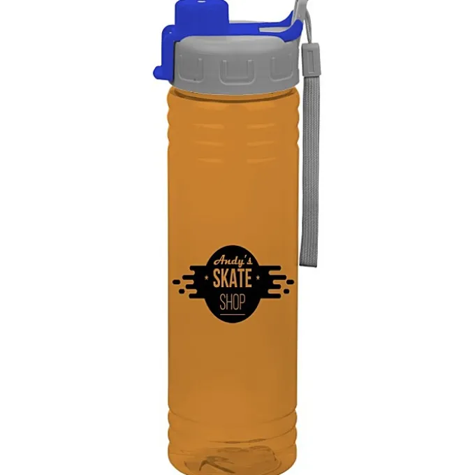 Halcyon Water Bottle with Quick Snap Lid - 24 oz