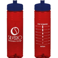 Halcyon Water Bottle with Stay Hydrated Graphics - 24 oz