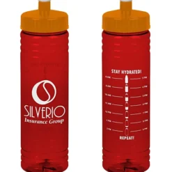 Halcyon Water Bottle with Stay Hydrated Graphics - 24 oz
