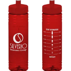 Halcyon Water Bottle with Stay Hydrated Graphics - 24 oz