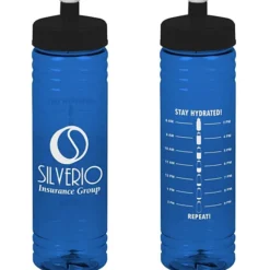 Halcyon Water Bottle with Stay Hydrated Graphics - 24 oz