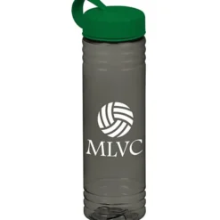Halcyon Water Bottle with Tethered Lid - 24 oz