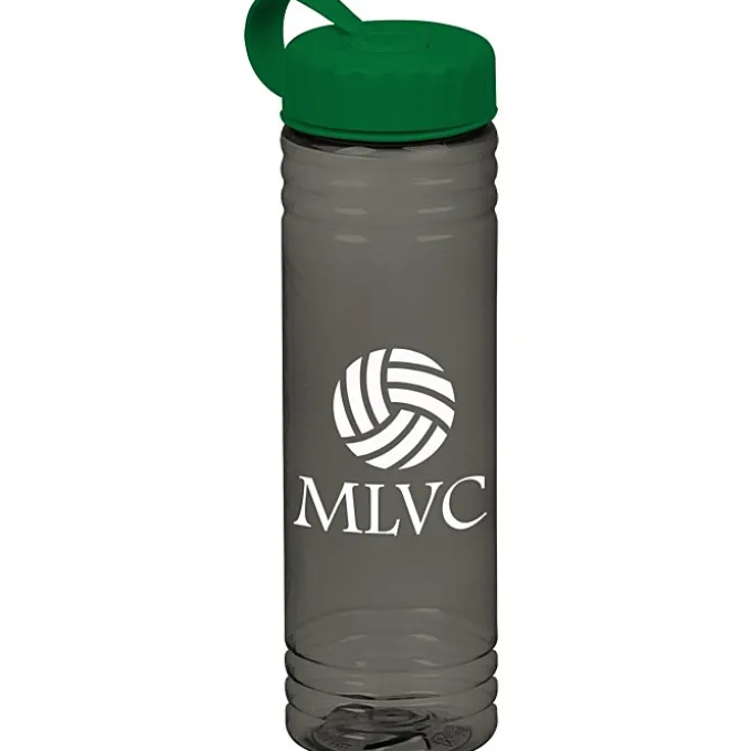 Halcyon Water Bottle with Tethered Lid - 24 oz