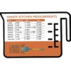 Handy Kitchen Measurements Magnet - 20 mil