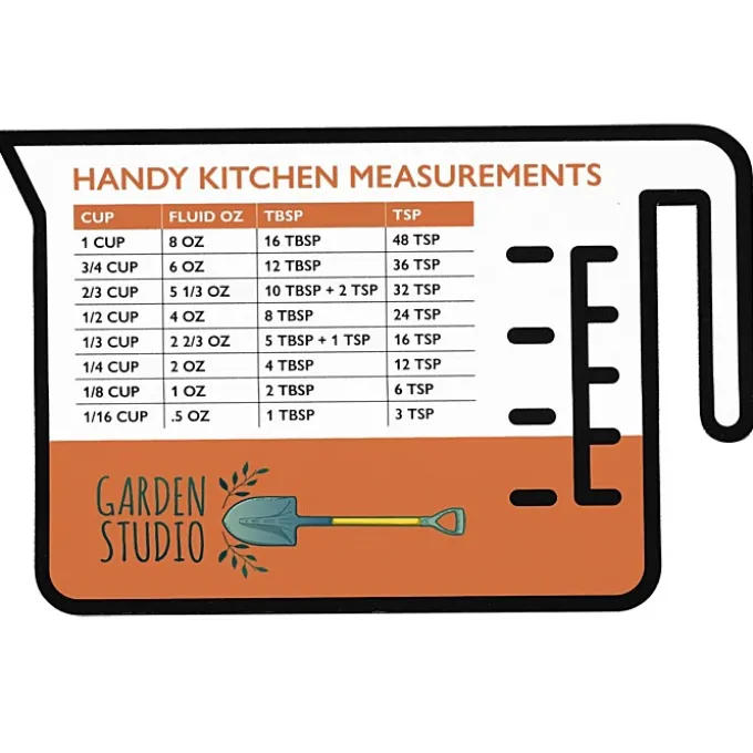 Handy Kitchen Measurements Magnet - 20 mil
