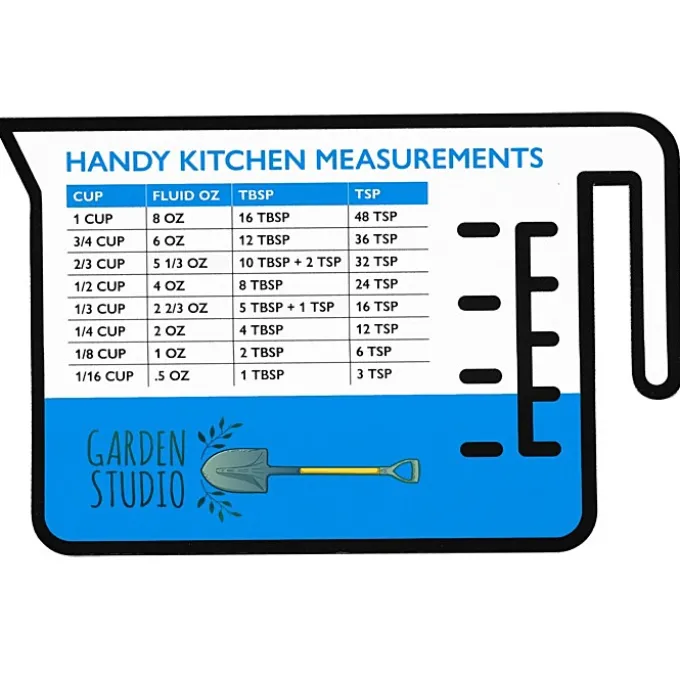 Handy Kitchen Measurements Magnet - 20 mil