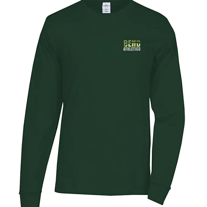 Hanes Authentic LS T-Shirt - Embroidered