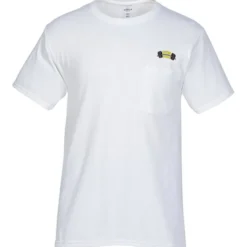 Hanes Authentic Pocket T-Shirt - Embroidered