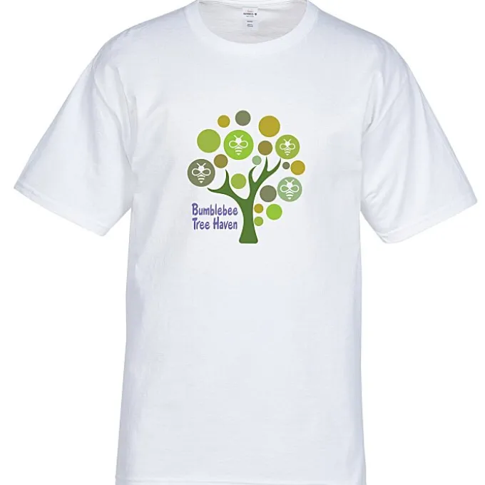 Hanes Authentic T-Shirt - Full Color - White