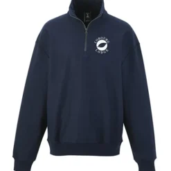 Hanes Beefy Sweats Premium Heavyweight 1/4-Zip Sweatshirt - Screen