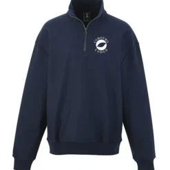 Hanes Beefy Sweats Premium Heavyweight 1/4-Zip Sweatshirt - Screen
